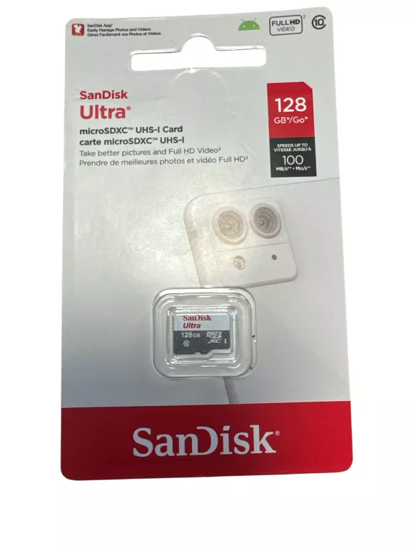 KARTA PAMIĘCI SANDISC 128GB