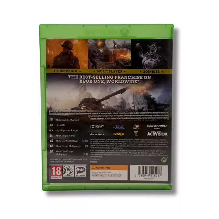 GRA XBOX ONE CALL OF DUTY WW 2