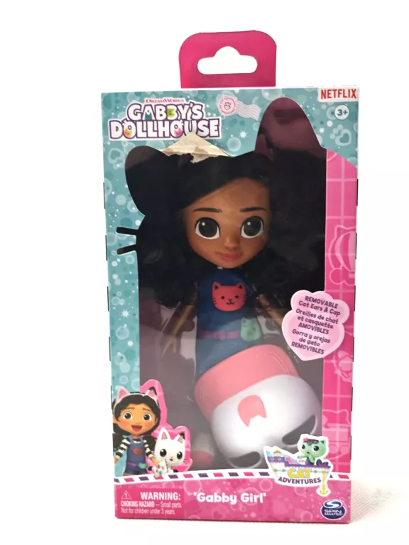 KOCI DOMEK GABI GABBY'S DOLLHOUSE LALKA W PODRÓŻY