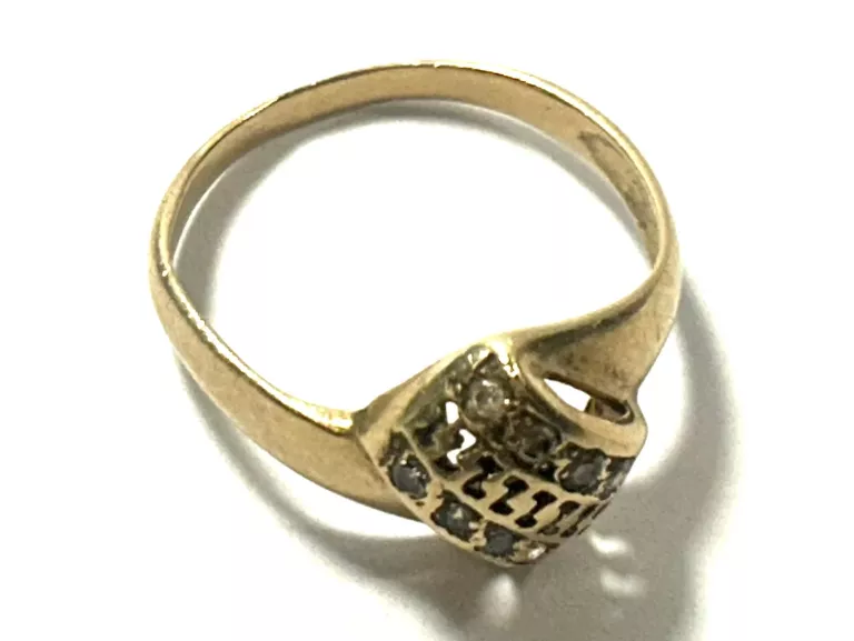 ZŁOTY PIERŚCIONEK PR.585 R.16 2,46G