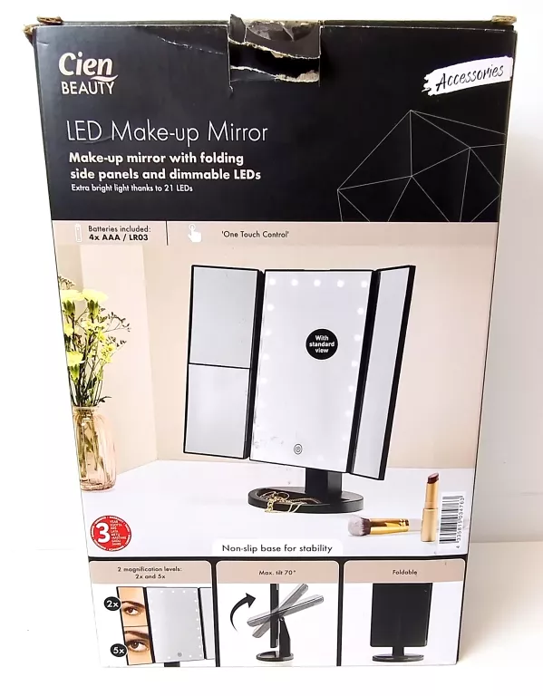 LED CIEN BEAUTY LED MAKE-UP MIRROR