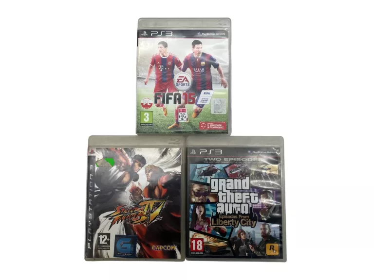 KONSOLA SONY PLAYSTATION 3 SLIM CECH-2004B 250GB + PAD + 3 GRY
