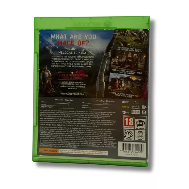 GRA XBOX ONE FARCRY 4