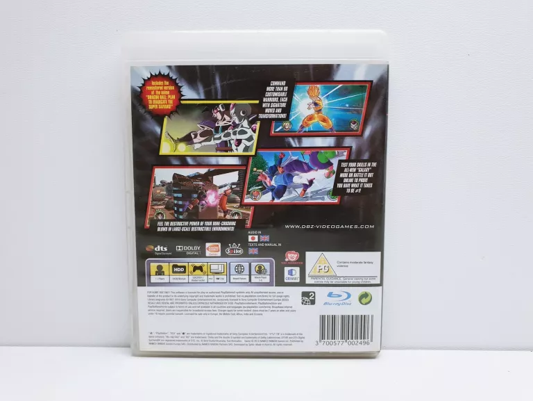 GRA DRAGON BALL RAGING BLAST II PS3