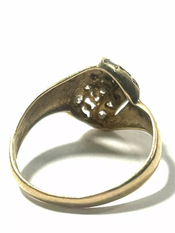 ZŁOTY PIERŚCIONEK PR.585 R.16 2,46G