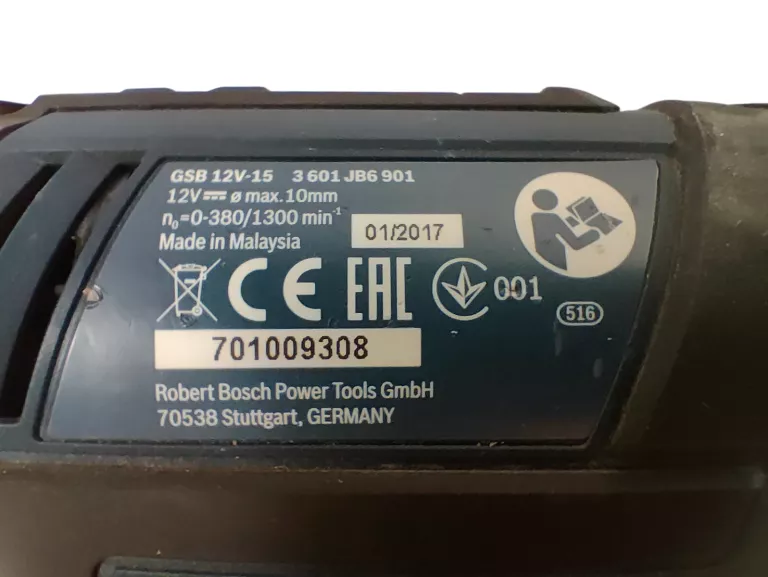 WKRĘTARKA BOSCH GSB 12V-15/AKU