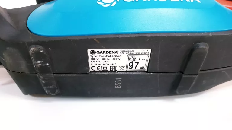 NOŻYCE DO ŻYWOPŁOTU  GARDENA EASYCUT 420/45