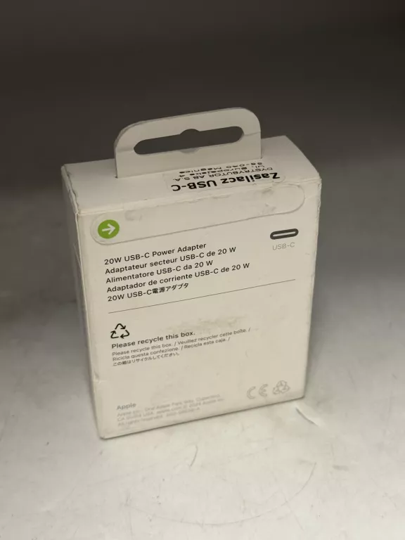 KOSTKA POWER ADAPTER USB-C 20W