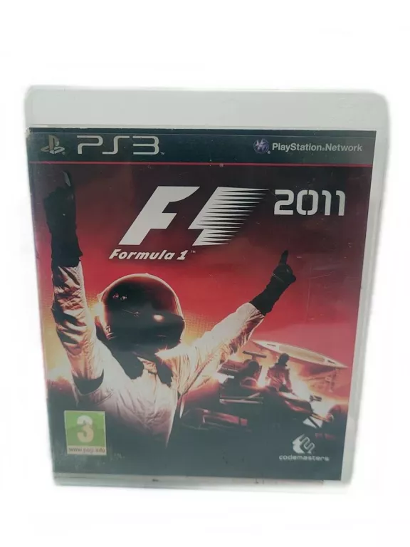 GRA PS3 FORMUŁA 1 F1 2011