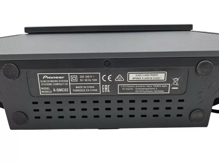 WIEŻA PIONEER X-SMC02 CZARNY 2 X 10W FM BLUETOOTH CD