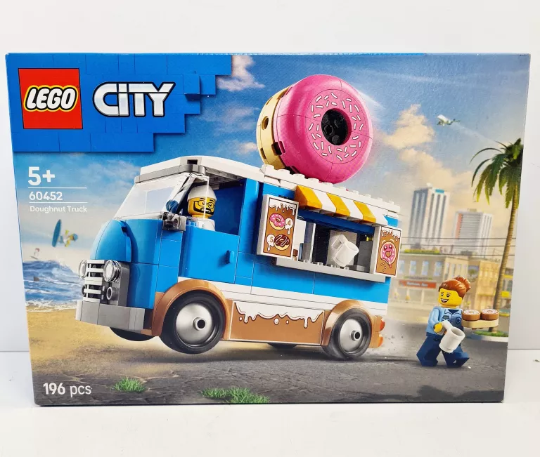 LEGO CITY 60452 MIASTO 60452 CIĘŻARÓWKA Z PĄCZKAMI