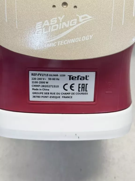 ŻELAZKO TEFAL SUPERGLIDE FV2715 2500W