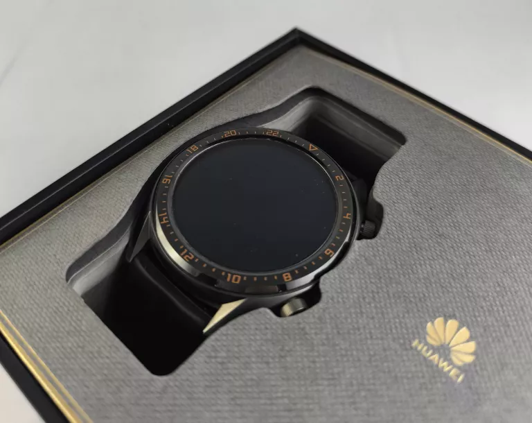ZEGAREK HUAWEI WATCH GT 46MM FTN-B19 + PUDEŁKO, ŁADOWARKA