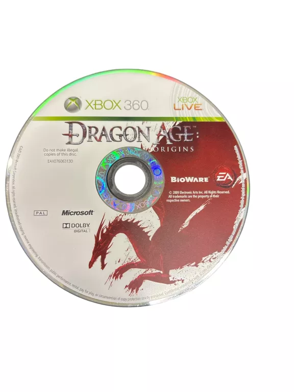 GRA XBOX 360 DRAGON AGE