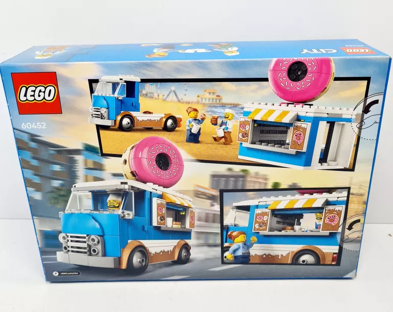 LEGO CITY 60452 MIASTO 60452 CIĘŻARÓWKA Z PĄCZKAMI