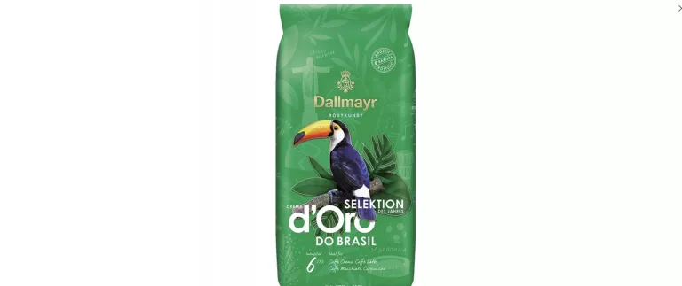 DALLMAYR CREMA D'ORO DO BRASIL SELEKTION DES JAHRES 1KG KAWA ZIARNISTA