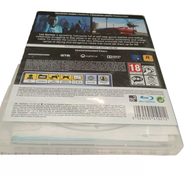 GRA NA PS3 GRAND THEFT AUTO V GTA 5