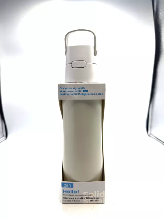BUTERLKA FILTRUJĄCA DDAFI SOLID STEEL 800ML