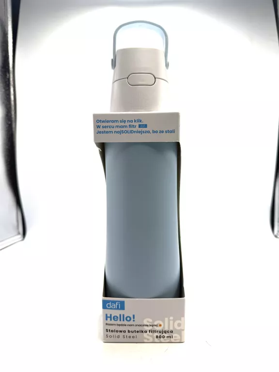 BUTERLKA FILTRUJĄCA DDAFI SOLID STEEL 800ML