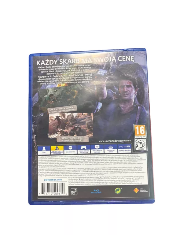 PS4 UNCHARTED KRES ZŁODZIEJA 4