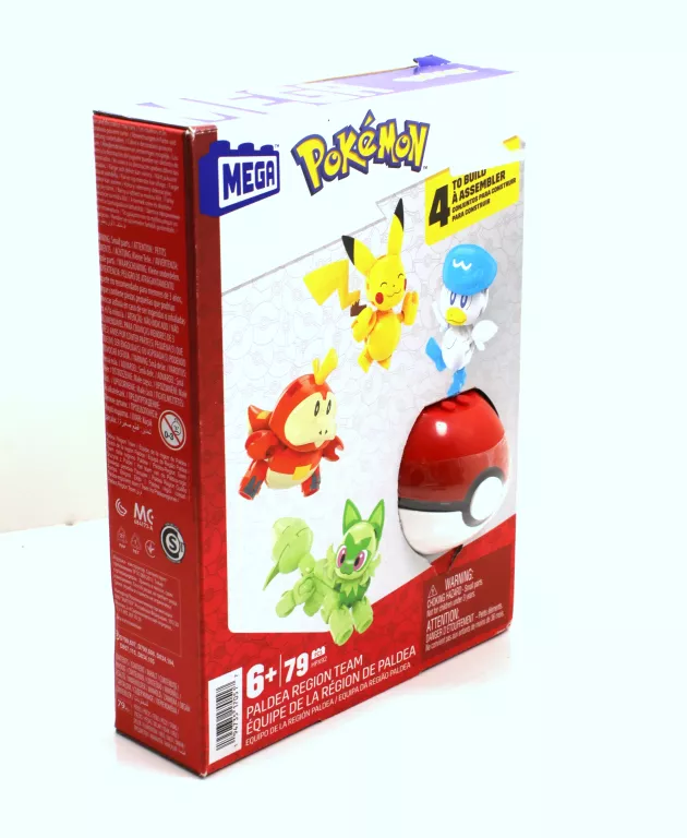 MEGA CONSTRUX POKEMON HPX92 79 ELEMENTÓW MATTEL