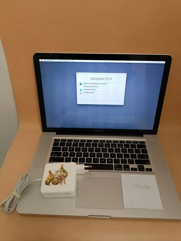 LAPTOP APPLE MACBOOK PRO 5,1 8GB RAM BEZ SYSTEMU EL CAPITAN BŁĄD 403
