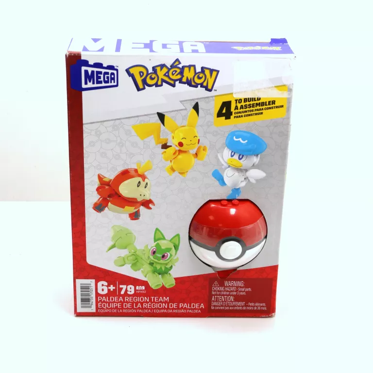 MEGA CONSTRUX POKEMON HPX92 79 ELEMENTÓW MATTEL