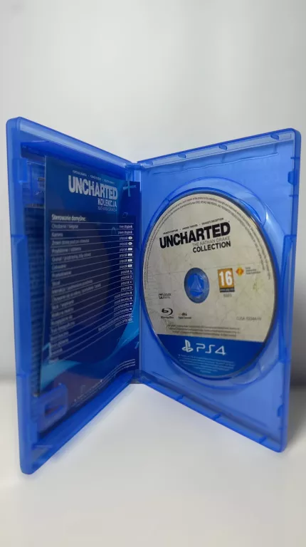 GRA NA KONSOLE PS4 UNCHARTED KOLEKCJA WARTO OKAZJA
