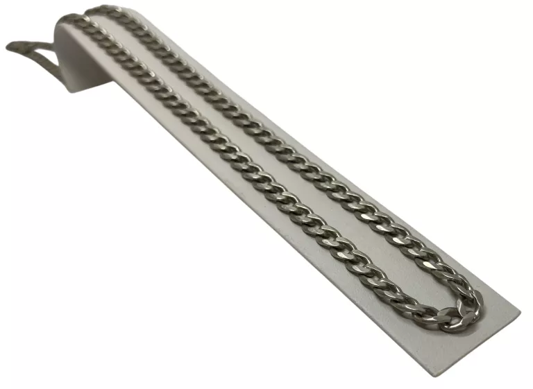SREBRNY ŁAŃCUCH-PANCERKA 43,5G/P.925/62CM