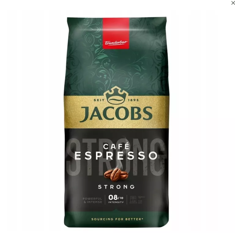 JACOBS CAFE ESPRESSO STRONG KAWA ZIARNISTA 1 KG