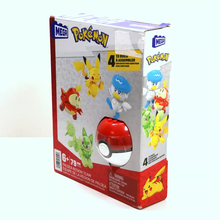 MEGA CONSTRUX POKEMON HPX92 79 ELEMENTÓW MATTEL