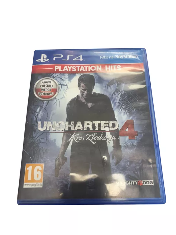 PS4 UNCHARTED KRES ZŁODZIEJA 4