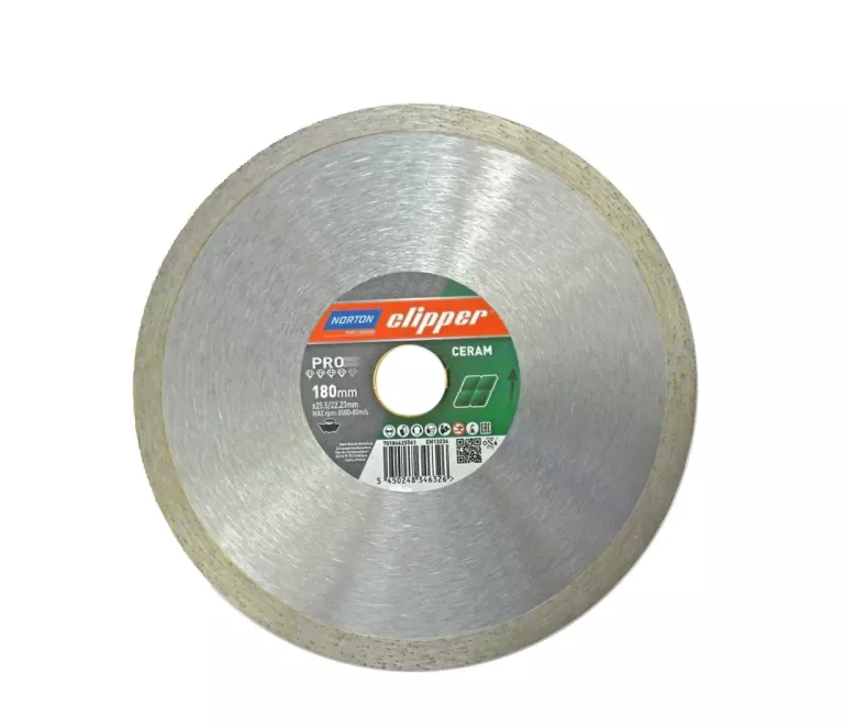 NORTON PRO CERAM TARCZA DIAMENTOWA DO GRESU 180MM