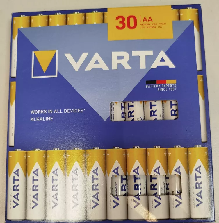 VARTA BATERIE AA 30SZT