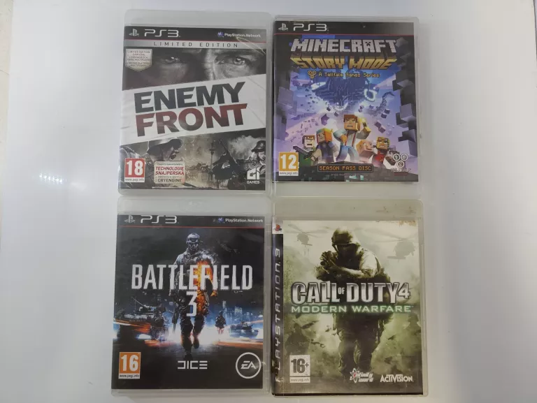 KONSOLA SONY PS3 SUPER SLIM 12GB +PAD ORYGINALNY +PAD NIEORYFGINALNY +GRY
