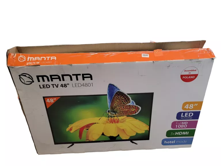 TELEWIZOR MANTA LED 4801 MPEG4