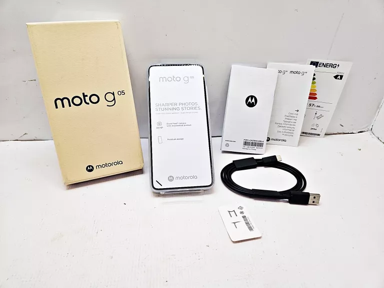 JAK NOWY MOTOROLA MOTO G05 128/8 KOMPLET