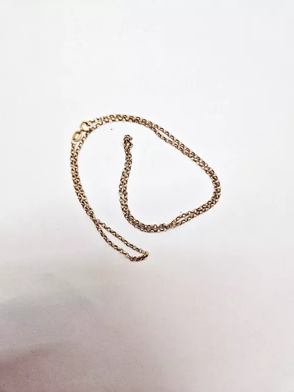ZŁOTY ŁAŃCUSZEK 375 0,84G 46CM