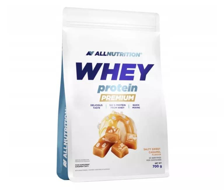 ALLNUTRITION WHEY PROTEIN PREMIUM 700G SŁONO-SŁODKI KARMEL WPC BIAŁKO