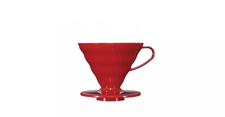 HARIO CERAMICZNY DRIP V60-02 CZERWONY