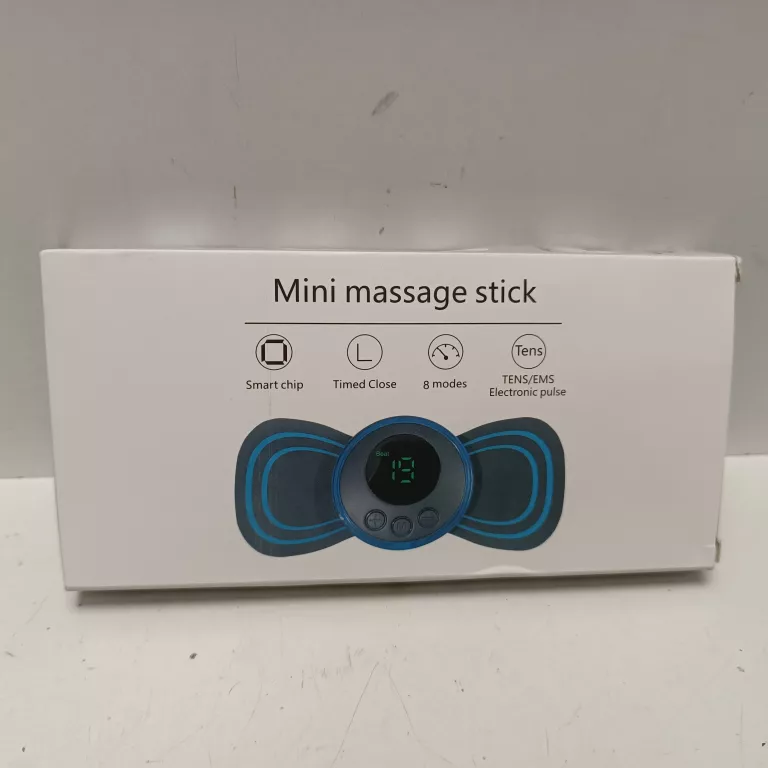 MINI MASAŻER ELEKTROSTYMULATOR SZYI KARKU CIAŁA MIĘŚNI
