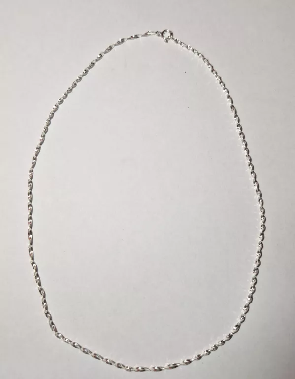 SREBRNY ŁAŃCUSZEK 925 3,49G