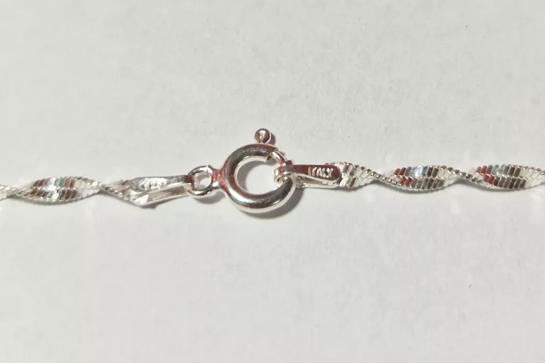 SREBRNY ŁAŃCUSZEK 925 3,49G
