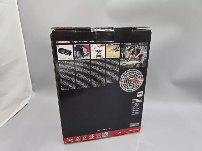WYRZYNARKA EINHELL TP-JS 18/135 LI SOLO KOMPLET NO