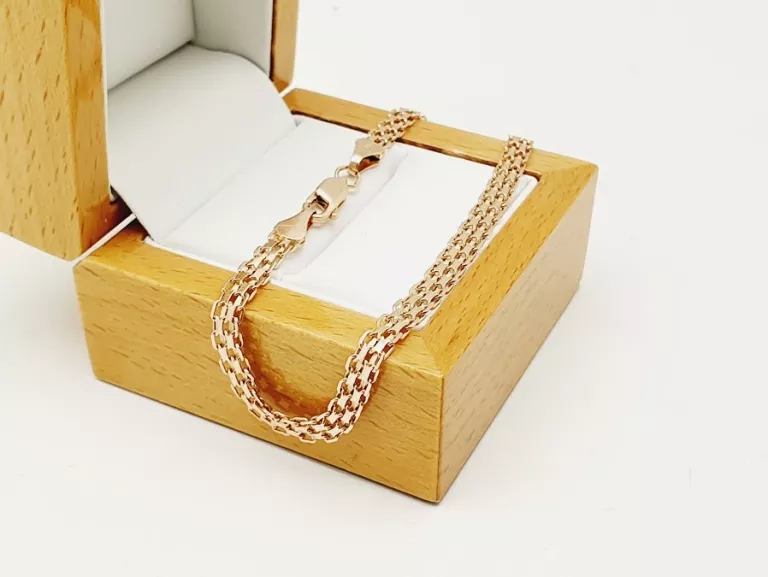 CZARUJĄCA ZŁOTA BRANSOLETKA 5,52G 585P 21CM