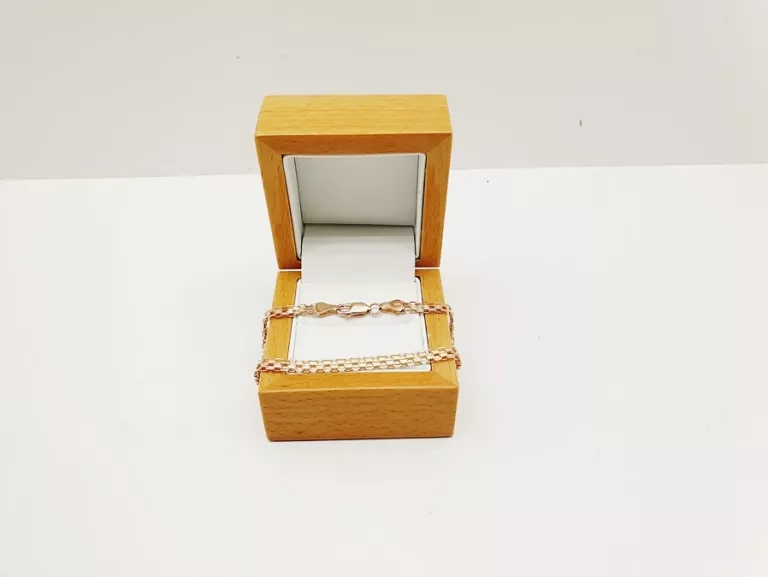 CZARUJĄCA ZŁOTA BRANSOLETKA 5,52G 585P 21CM