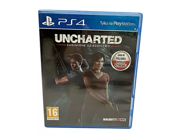 GRA UNCHARTED ZAGINIONE DZIEDZICTWO PS4 POLSKA WERSJA