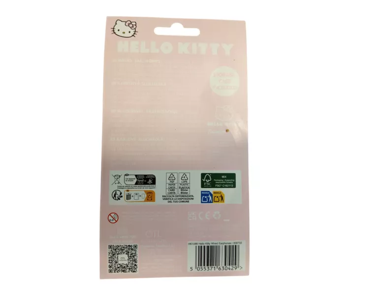 SŁUCHAWKI HELLO KITTY 3,5MM