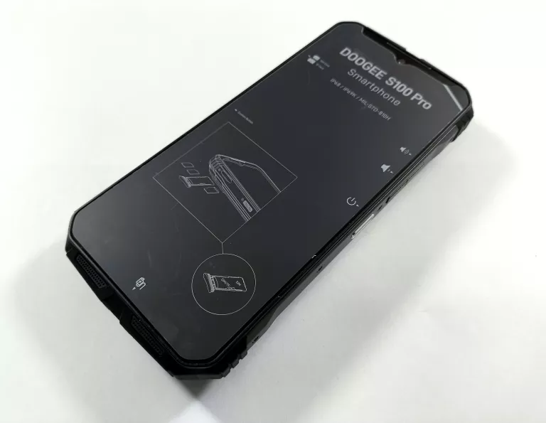 SMARTFON DOOGEE S100 PRO 12 GB / 256 GB 4G (LTE) CZARNY