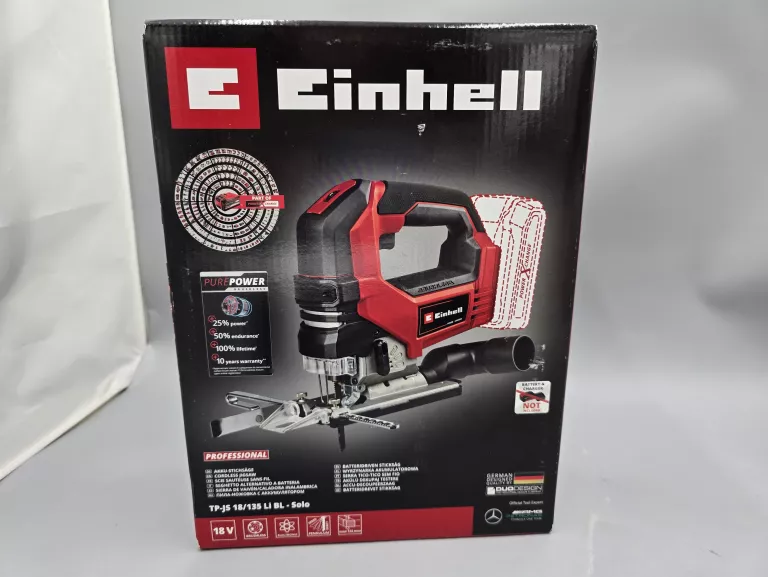 WYRZYNARKA EINHELL TP-JS 18/135 LI SOLO KOMPLET NO